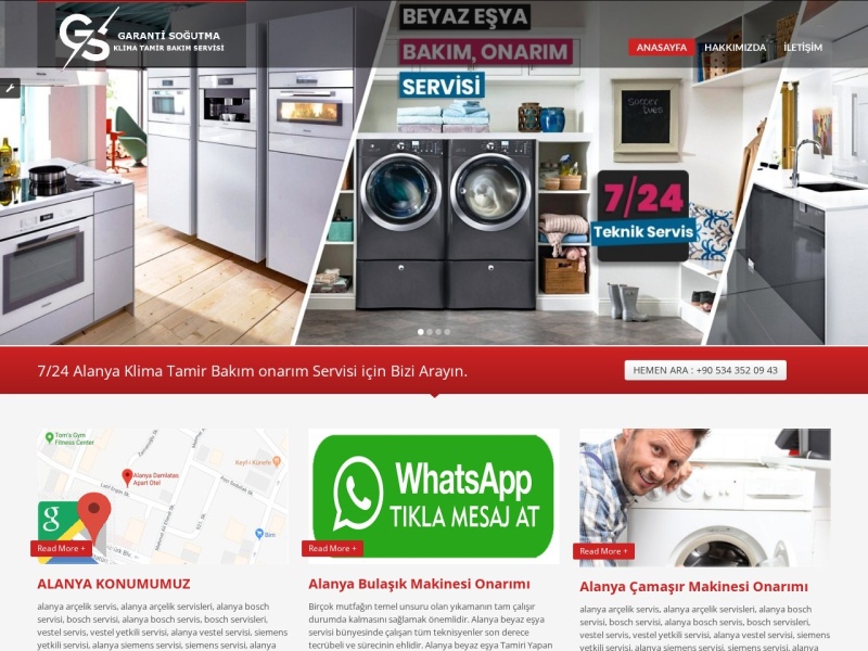 Alanyagarantisogutma Web Tasarım