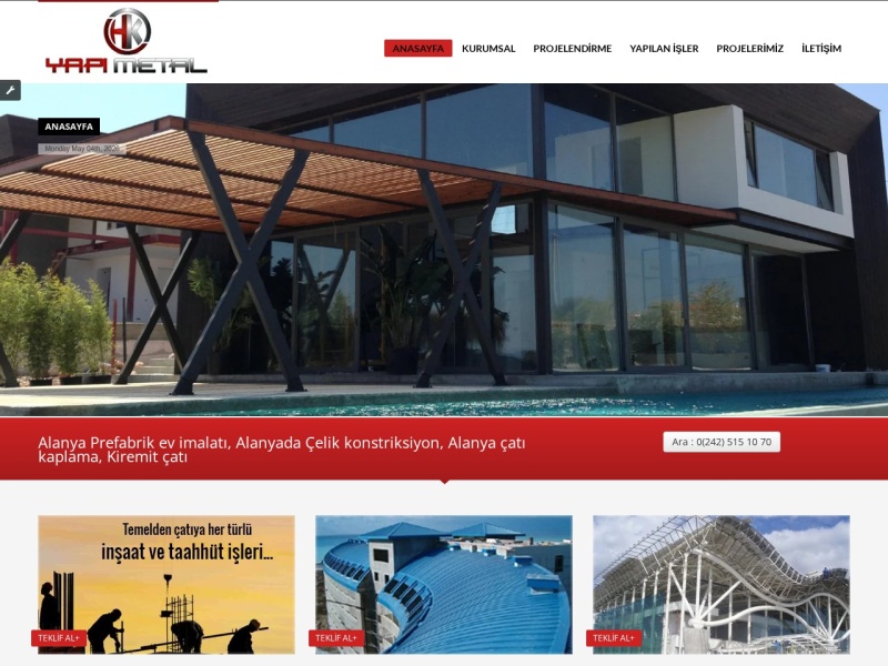 Hkyapimetal Web Tasarım