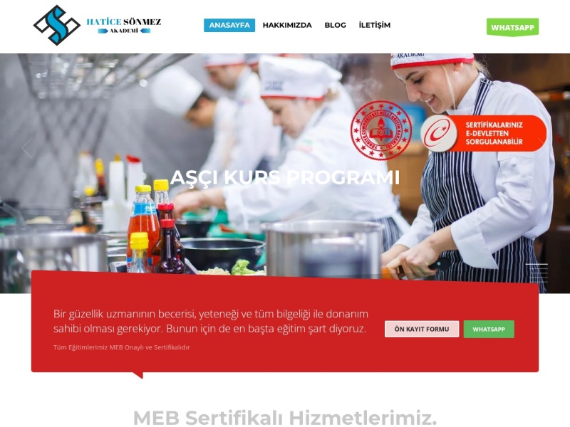 Hsonmezakademi Web Tasarım