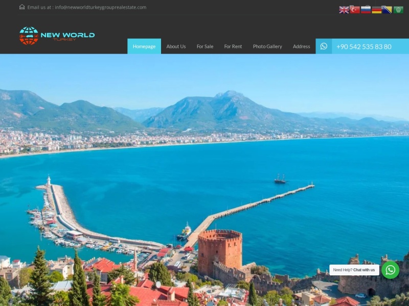 Newworldturkeygrouprealestate Web Tasarım
