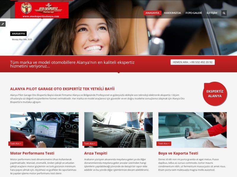 Otoekspertizalanya Web Tasarım